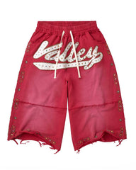 Vale Forever Skittle Sworts Sweat Shorts Red